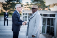 INTERPOL Secretary General Jürgen Stock welcomed Maramany Cissé, Advising Minister to the President in Charge of Security Sector Reform in Guinea to the General Secretariat headquarters.
